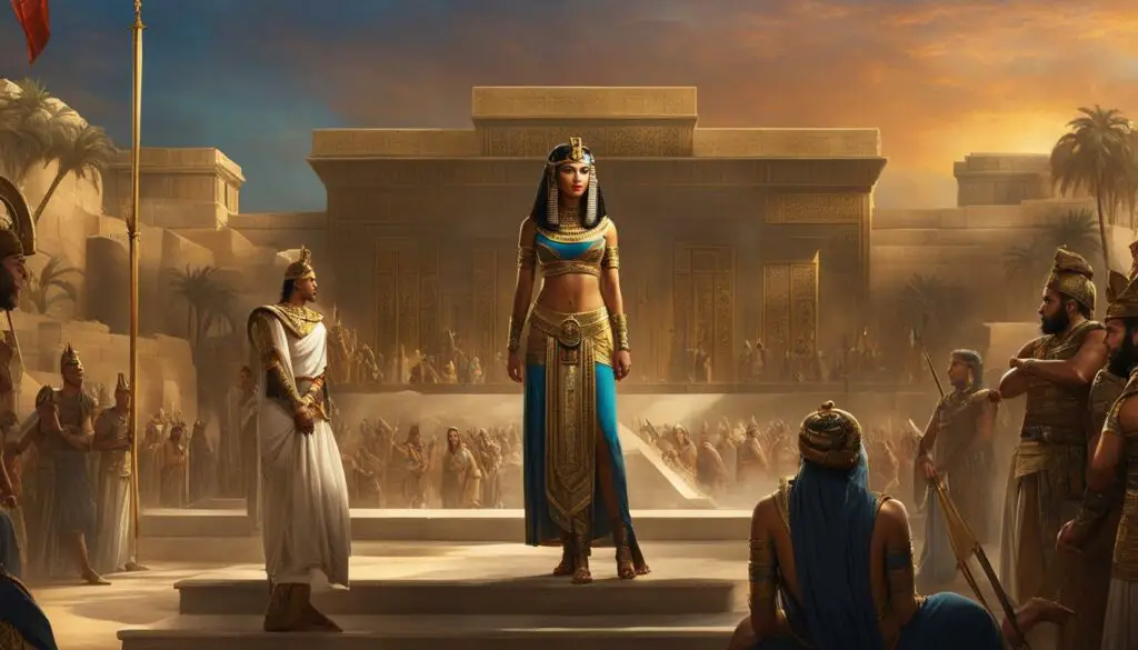 Cleopatra's Rise to Power and Relationships