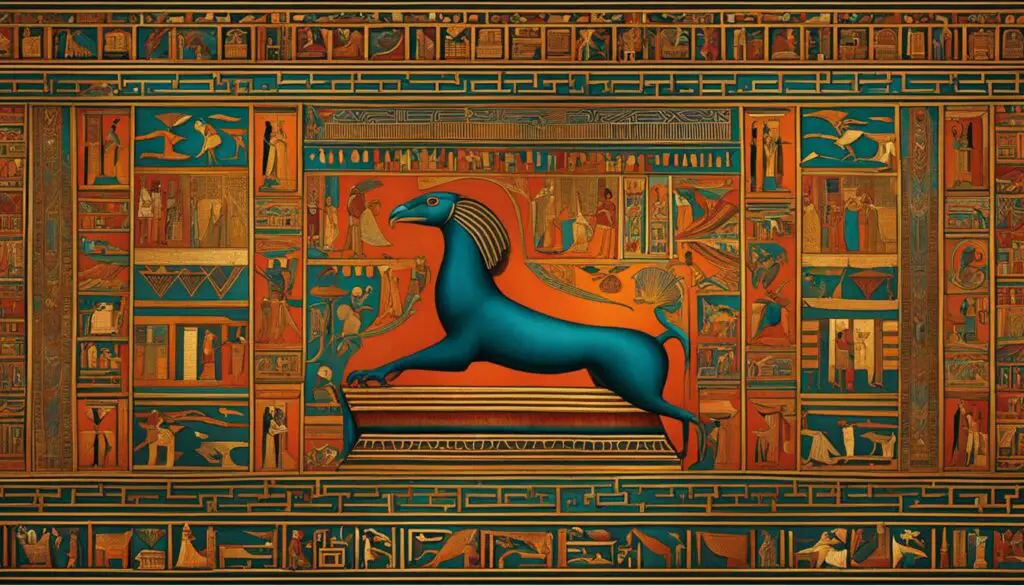 Egyptian hieroglyphics