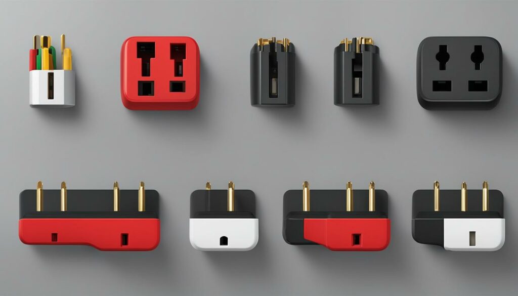 Type C and Type F plugs