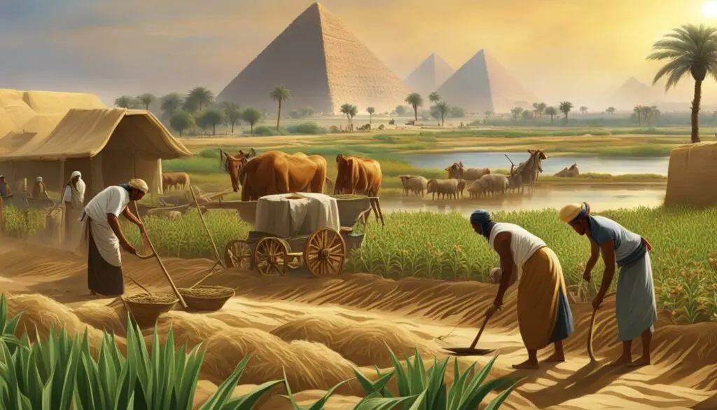 ancient egypt farming
