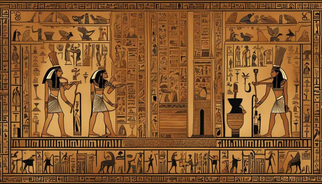 ancient egyptian hieroglyphs