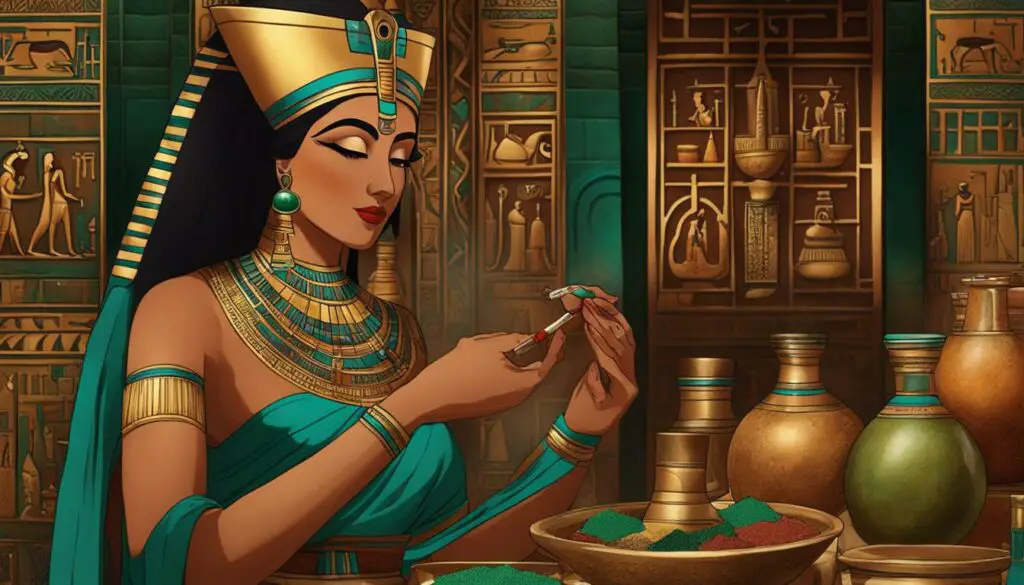 ancient egyptian makeup techniques
