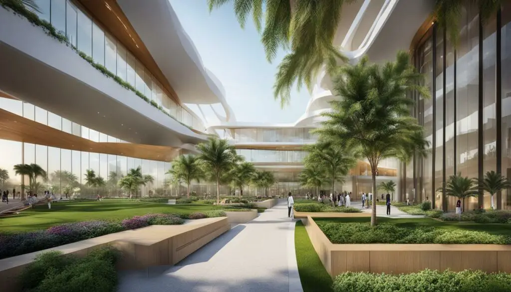 education and healthcare Sheikh Zayed City