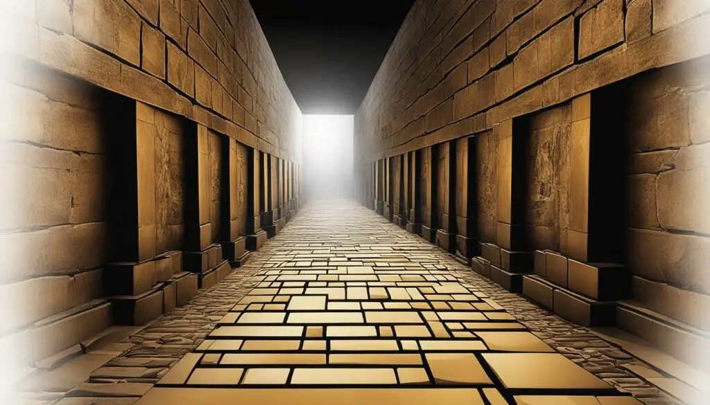 hidden chambers and corridors