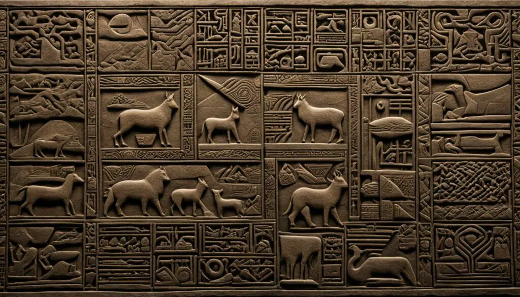 hieroglyphs