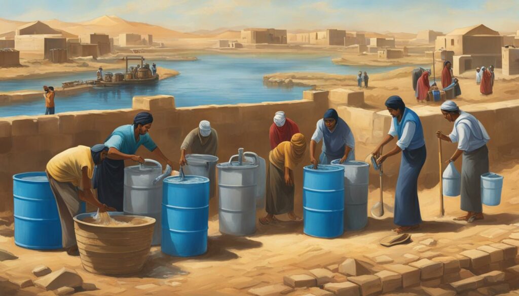 water purification in Egypt