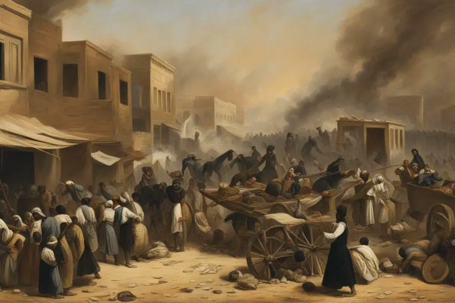 what caused egypt's troubles in the 1800s