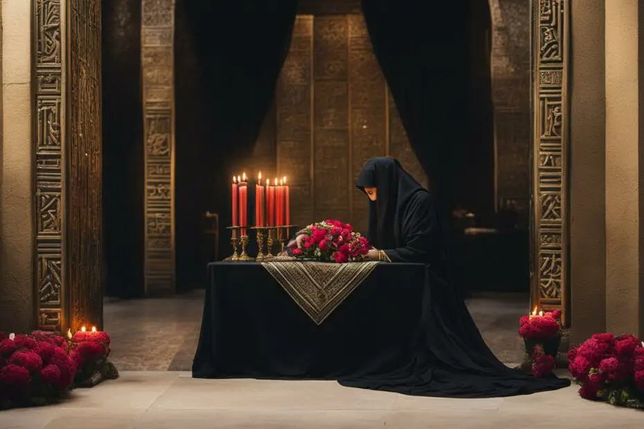 what is the color of mourning in egypt