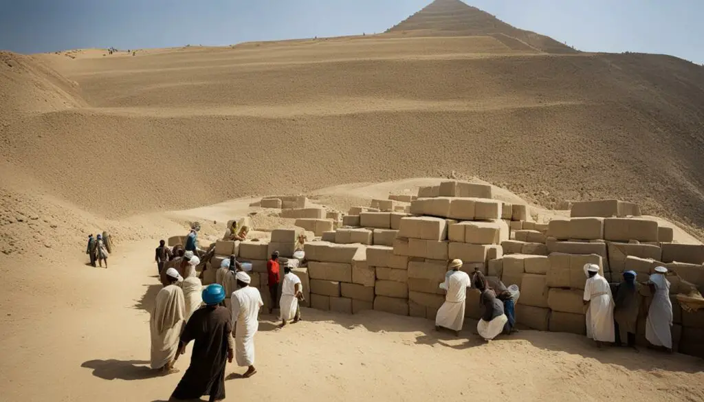 Building Egypt's Largest Pyramids