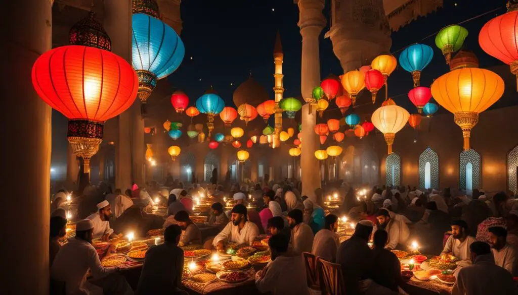 Cultural customs in Ramadan