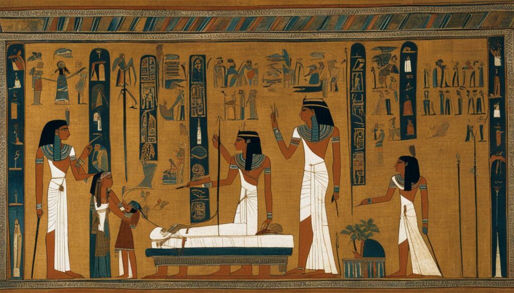 ancient Egyptian mummification process