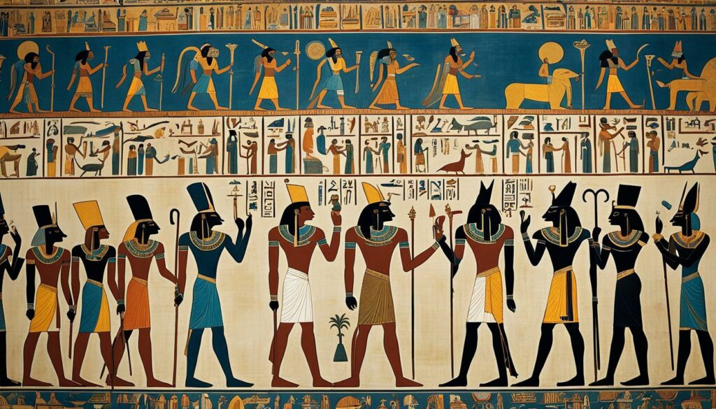 ancient Egyptian tomb art