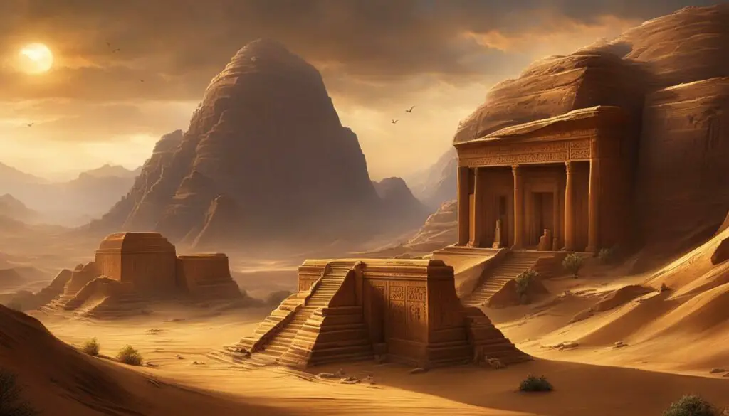 ancient tombs in Egypt