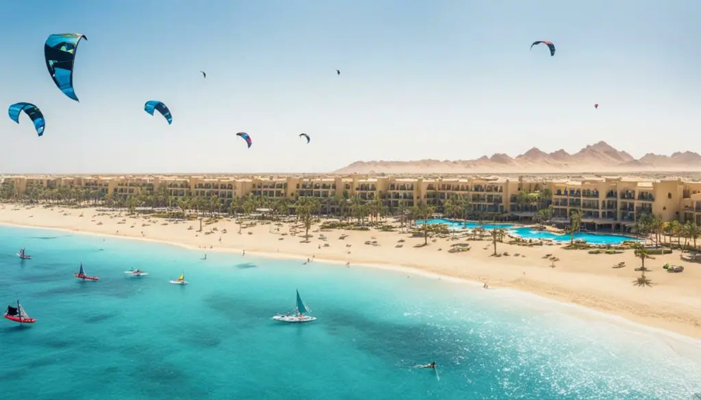 kitesurfing accommodations in Egypt