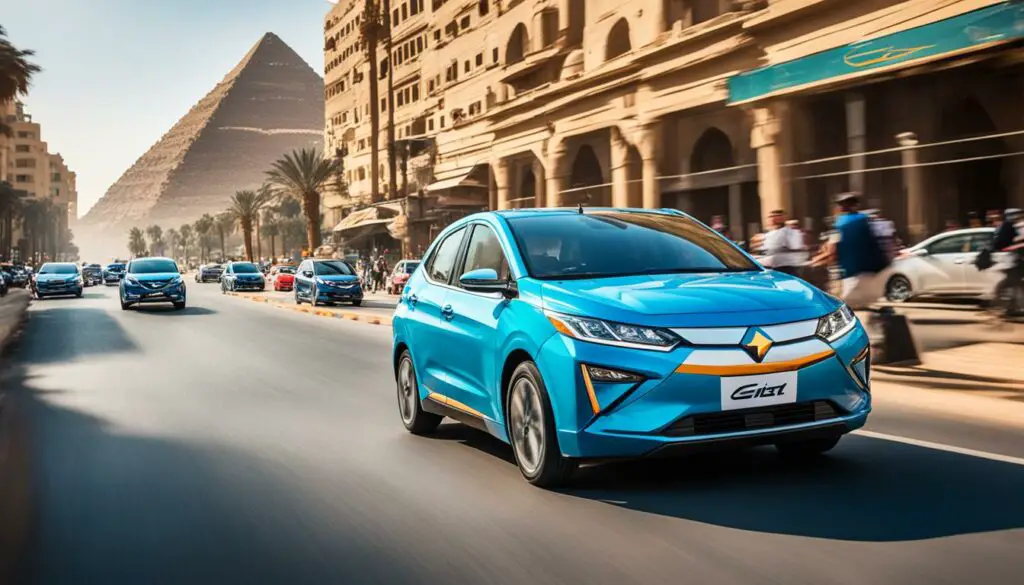 Bolt car service in Egypt