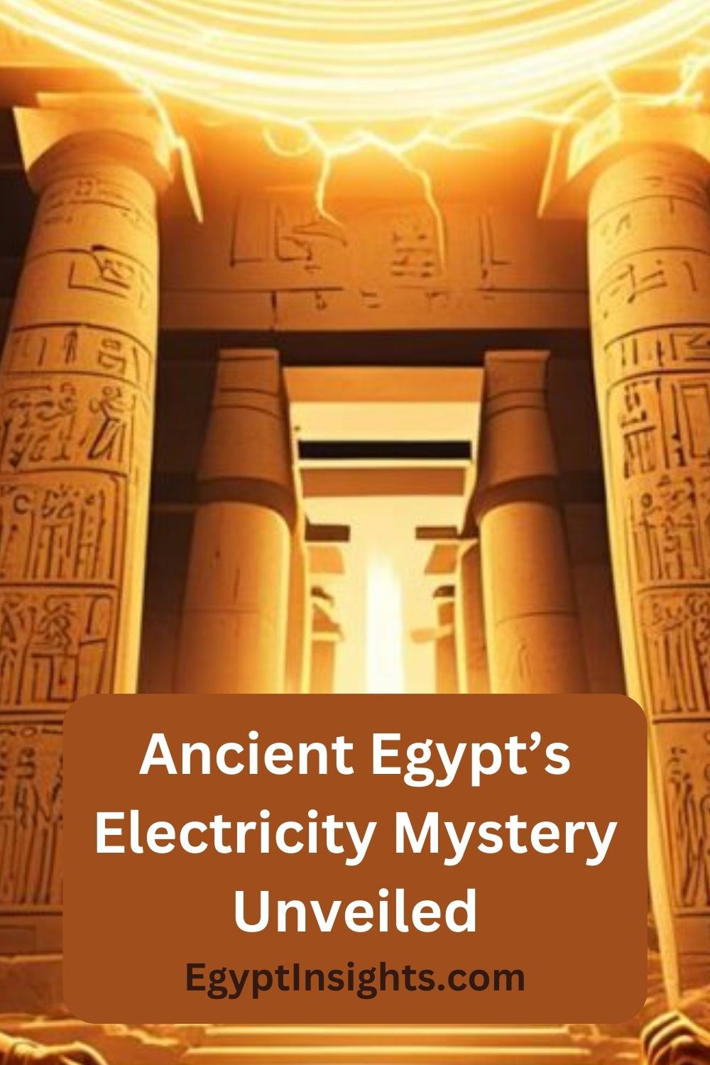 Did the ancient Egyptians had electricity 