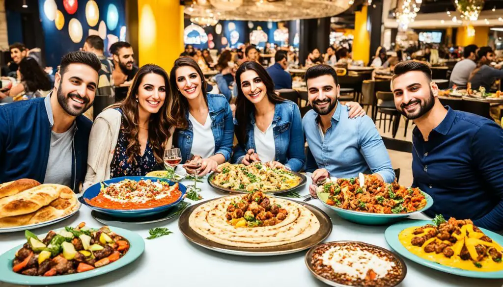 Dining at Dandy Mega Mall Cairo Alexandria Desert Rd