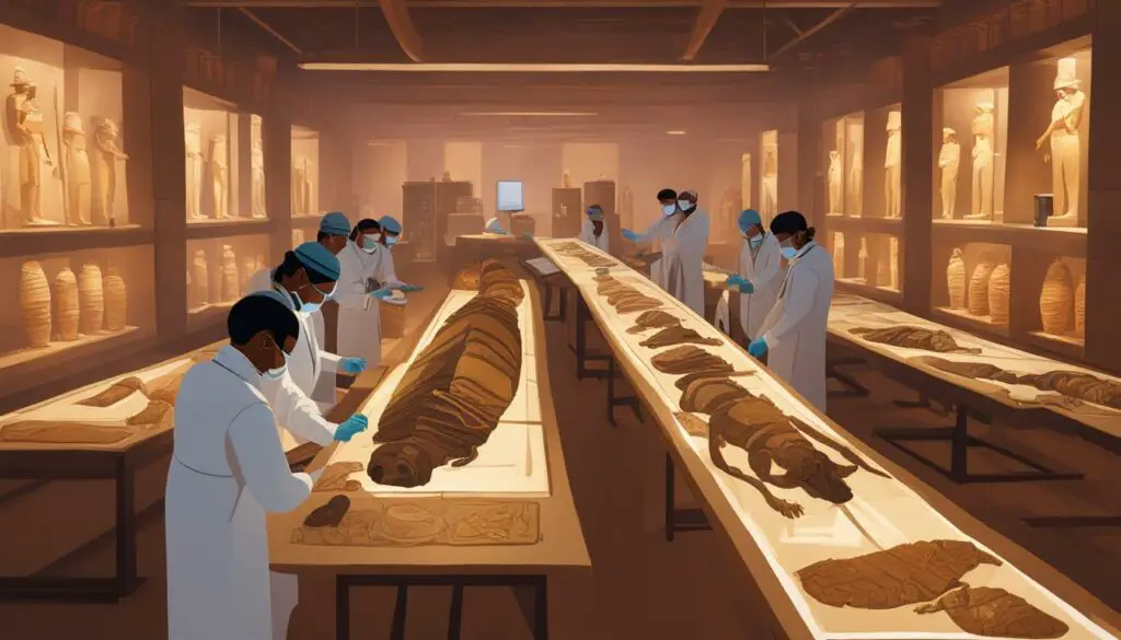 Genetic Research on Ancient Egyptian Mummies