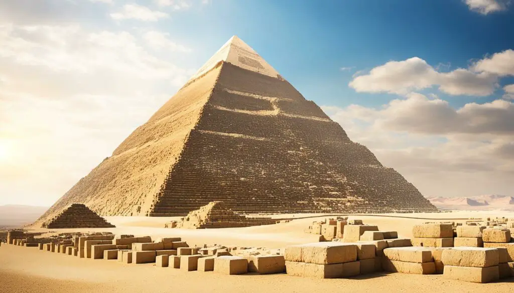 Pharaoh Khafre Pyramid