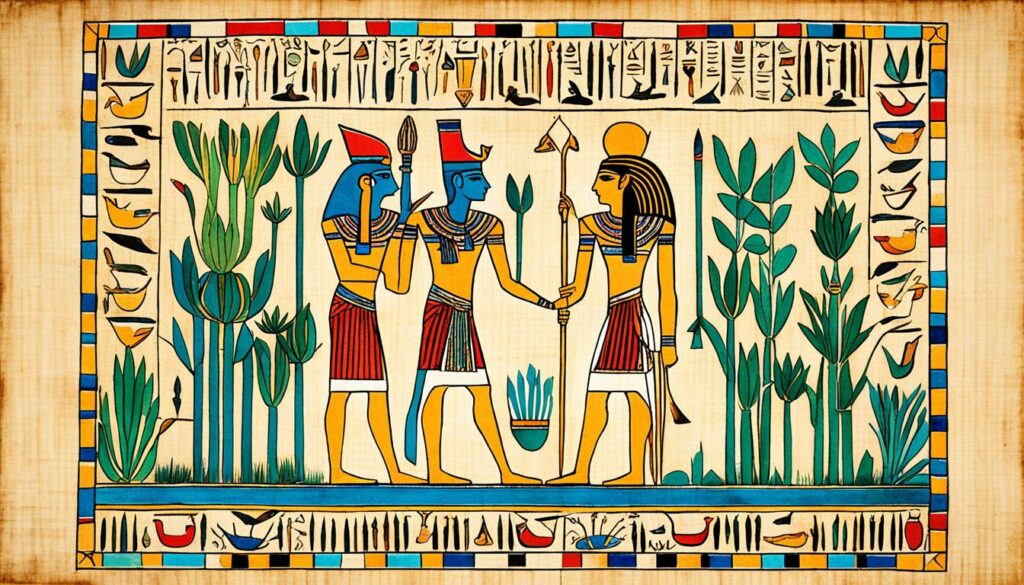 Symbolism of papyrus in ancient Egyptian art
