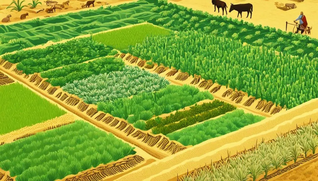 ancient Egyptian agricultural products