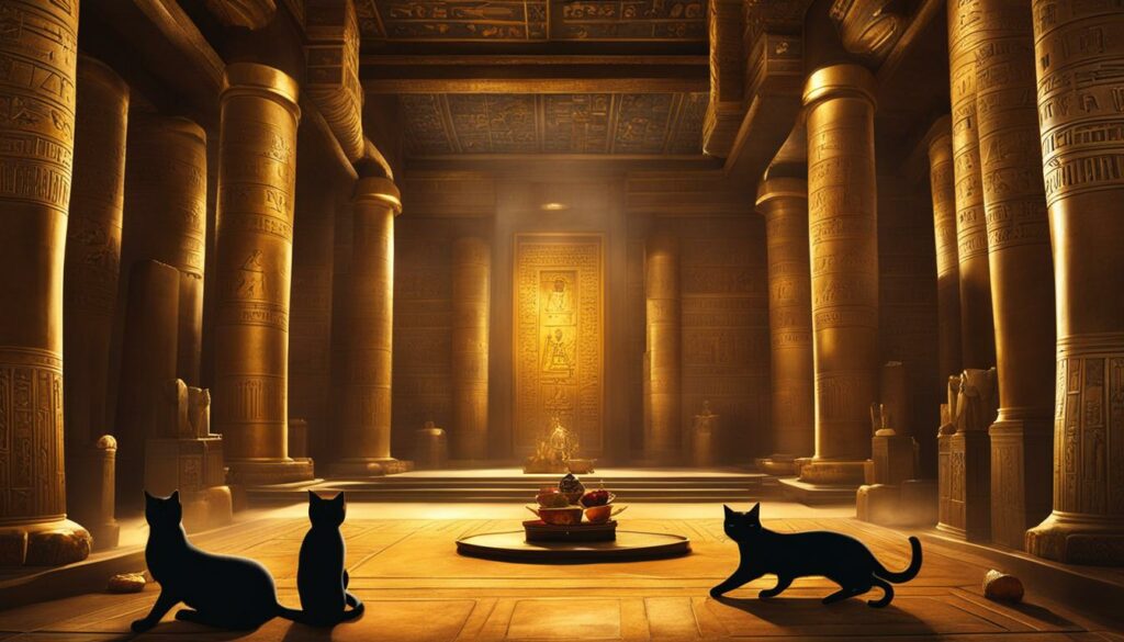 ancient Egyptian cat worship