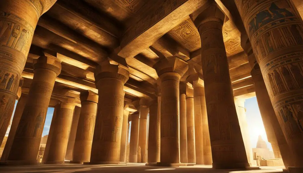 ancient Egyptian temple in Luxor