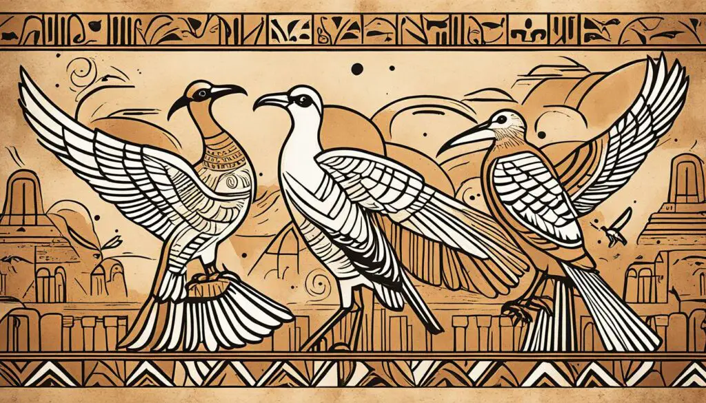 ancient egyptian birds