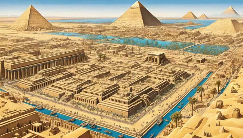 archaeological sites in ancient Egypt