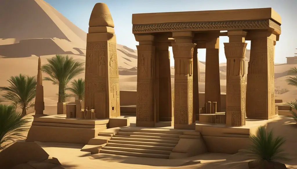 architectural styles in ancient egypt
