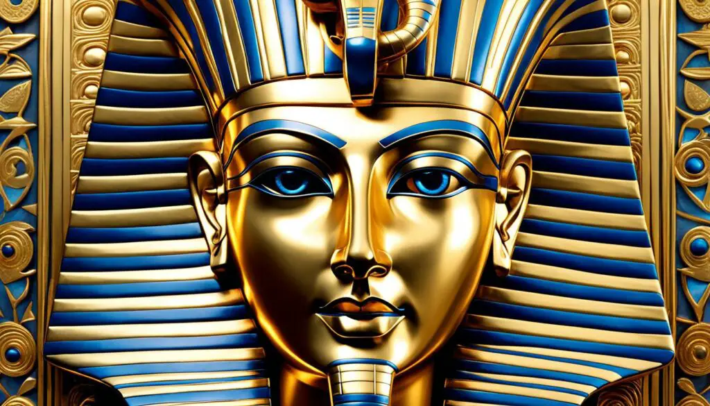 golden mask of Tutankhamun