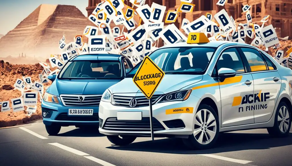 government policies on Egypt ride-hailing service market