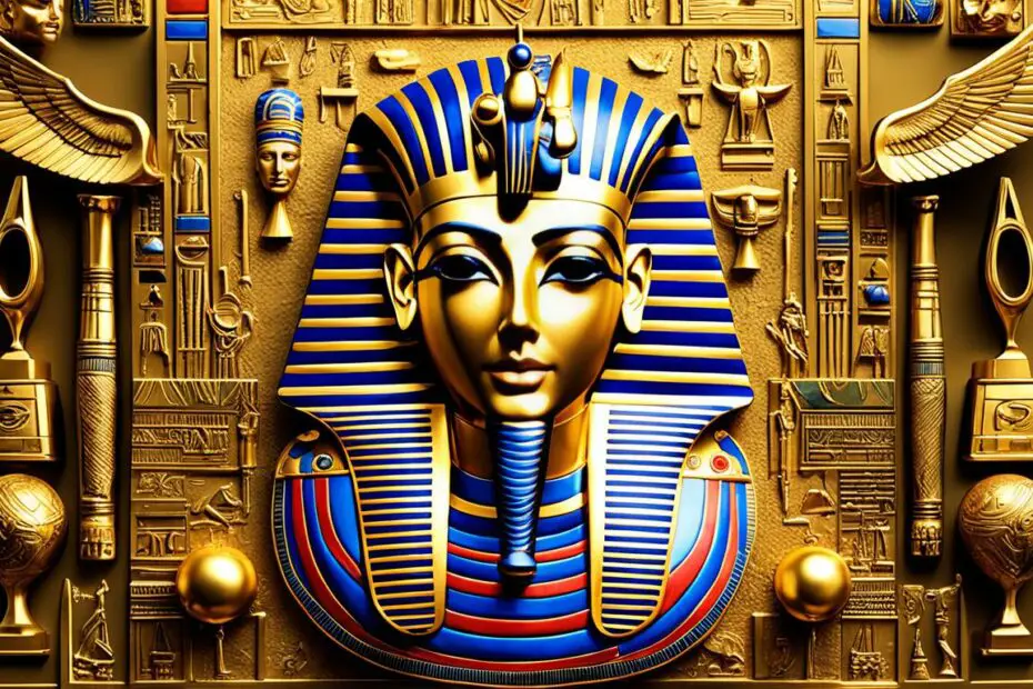 king Tutankhamun