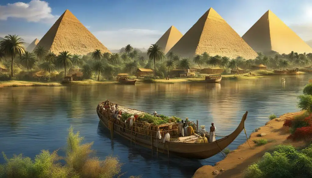nile river in ancient egypt