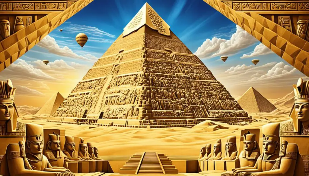 pyramids in ancient Egypt